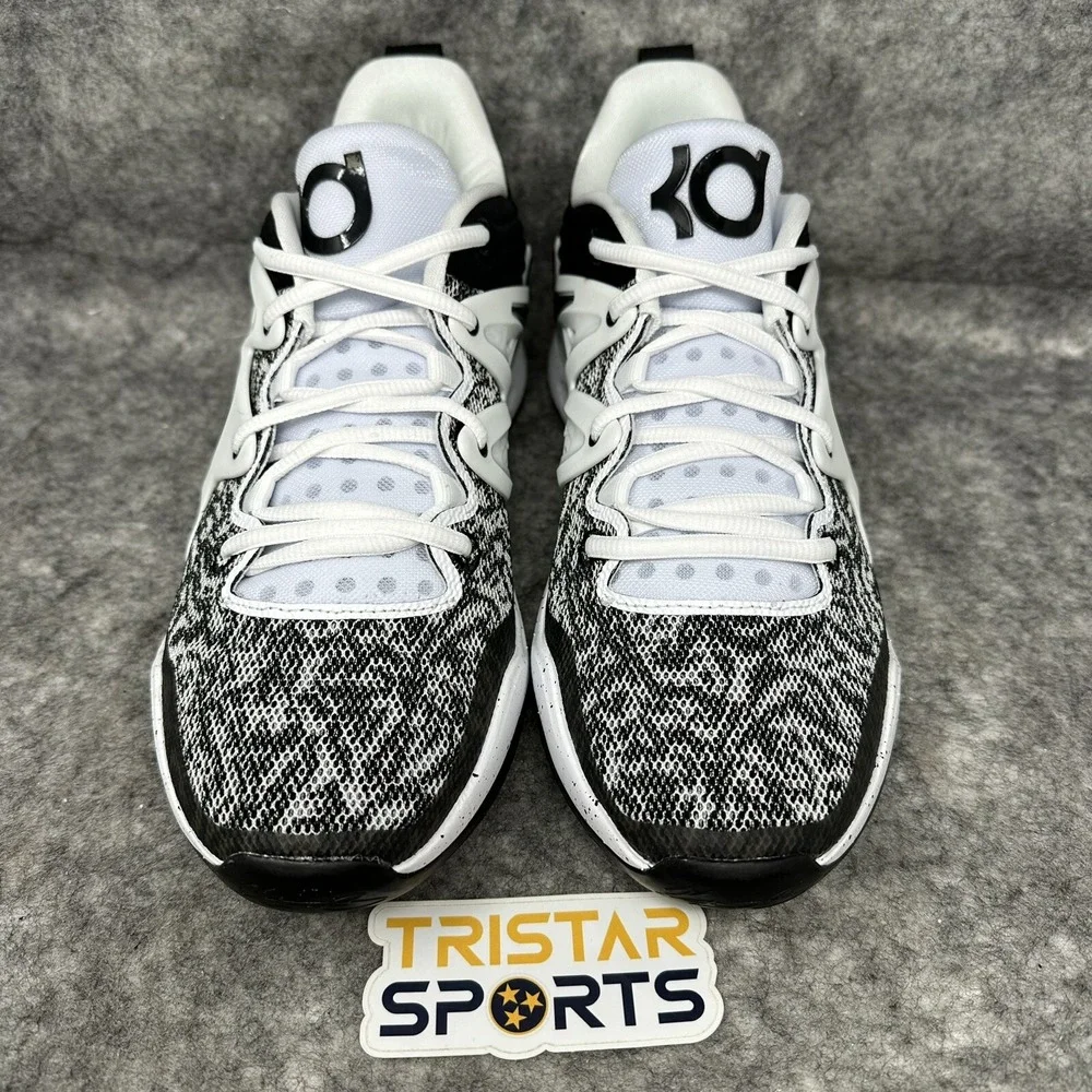 Nike KD 15 Basketball Shoes Mens 14 Black White Speckled Oreo DO9826-100